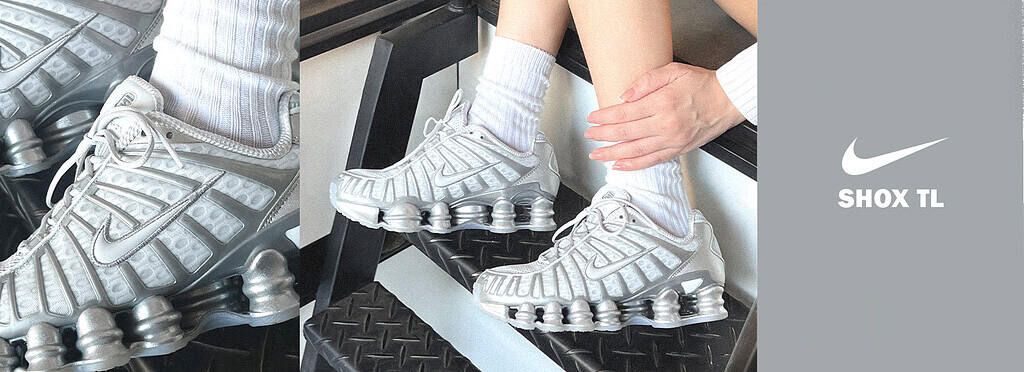 Imagem de tênis Nike Shox TL com design moderno e confortável.